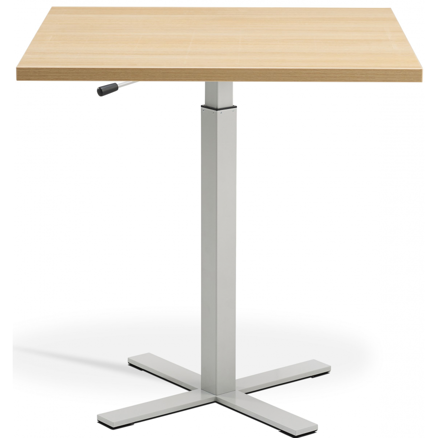 Boost Height Adjustable Meeting Table - 700x700mm